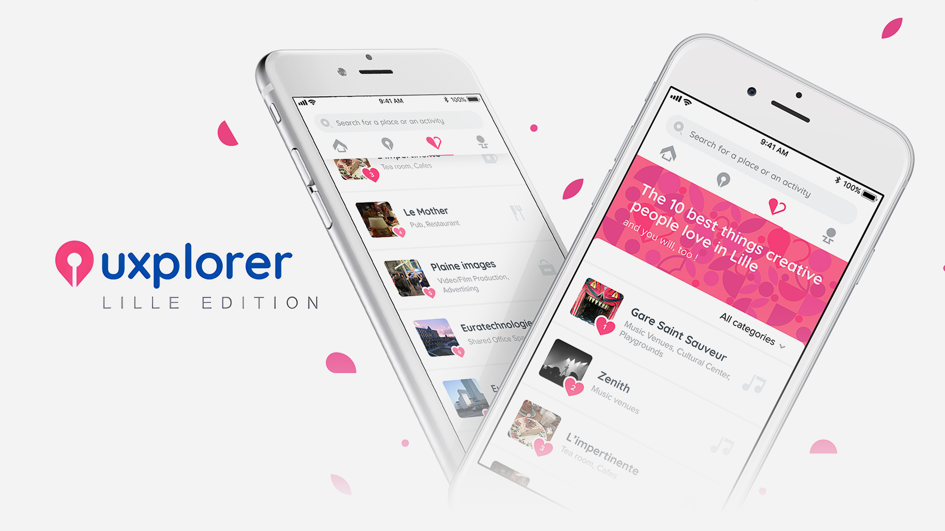 Uxplorer : concept d’application pour explorer Lille