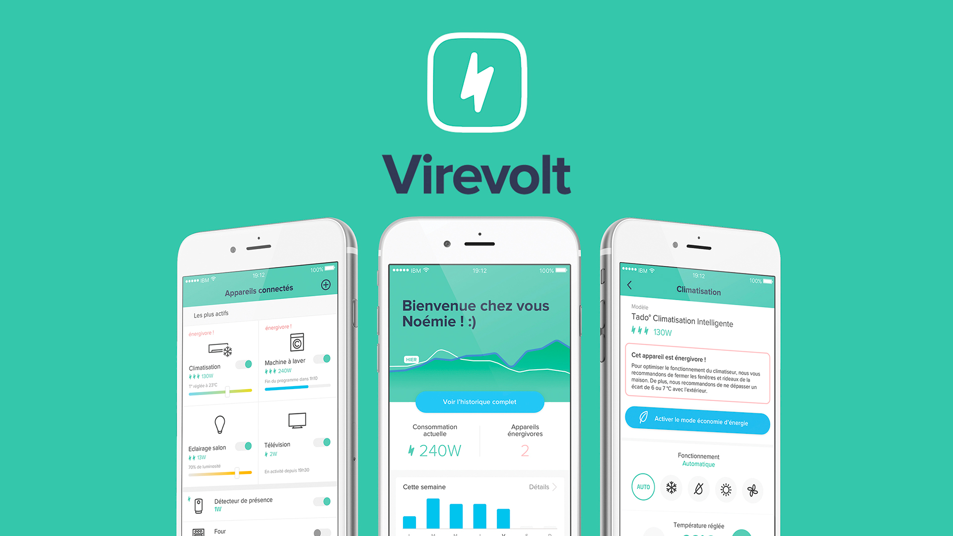 Virevolt : domotique, économies et écologie réunis dans une interface intuitive